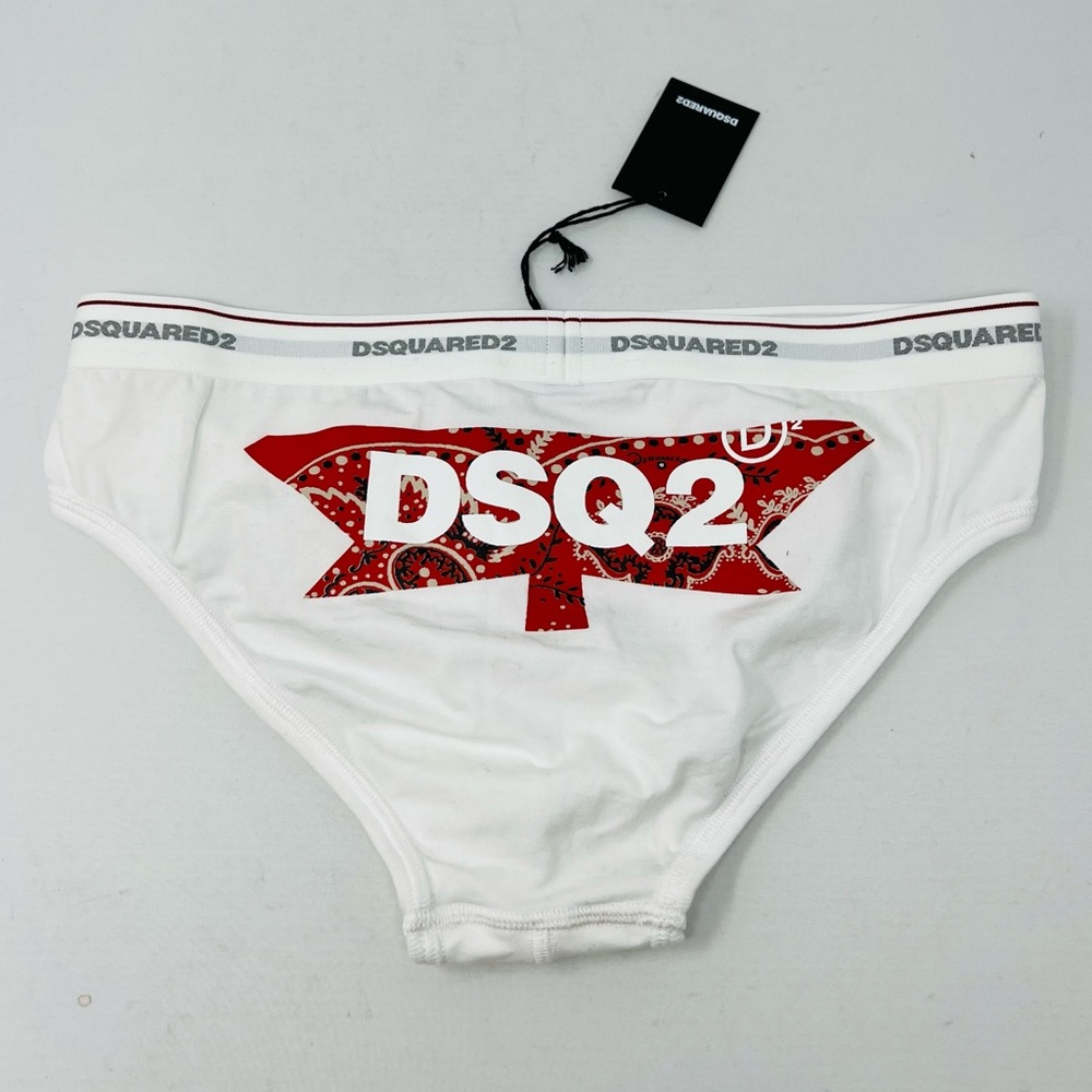 DSQUARED2***Men’s White Briefs***Med. $118